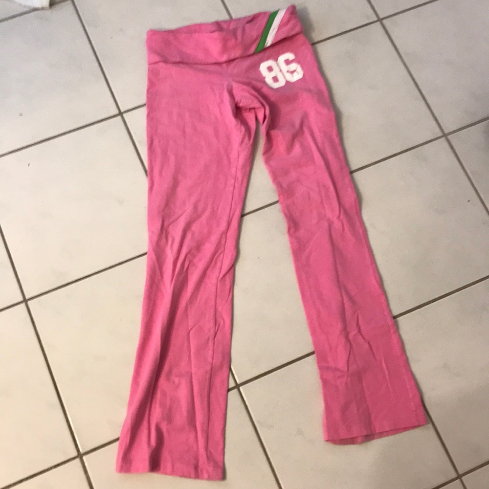 Pink lounge pants